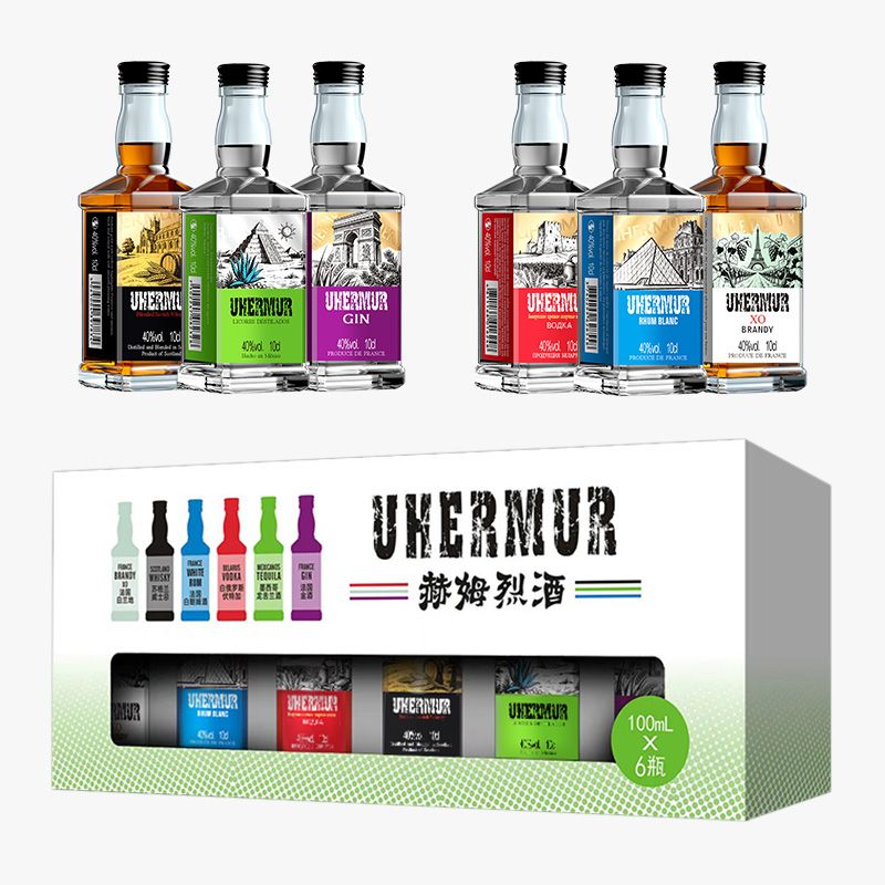 雷盛LEESON赫姆烈酒品鉴套装：开启家庭微醺调酒新体验